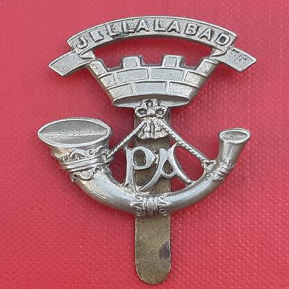 The Somerset Light Infantry - White Metal Cap Badge.