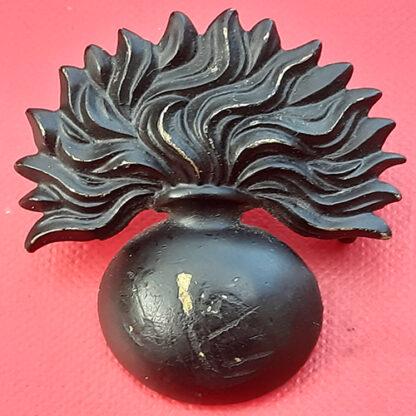 The Grenadier Guards - Blackened Brass Cap Badge.