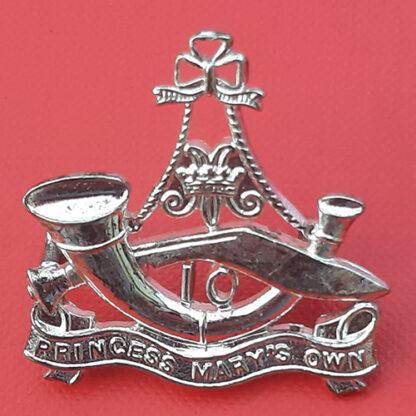 10th (Princess Mary' Own) Gurkha Rifles - Nickel Plated Cap Badge.