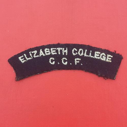 Elizabeth College C.C.F - Cloth Shoulder Title.