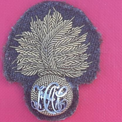 The Honourable Artillery Company -Officer's Bullion & Silver Cap Badge.