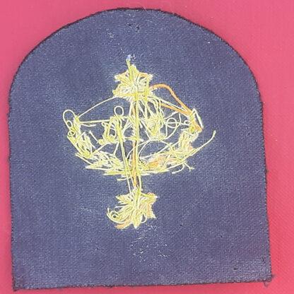 The Royal Marines - Mountain Leader Gold Wire Sleeve Trade Badge. - Image 2