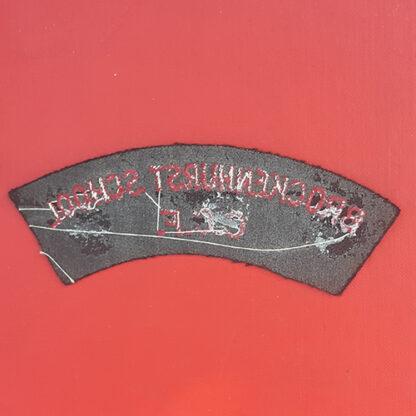 Brockenhurst School C.C.F - Woven Shoulder Title. - Image 2