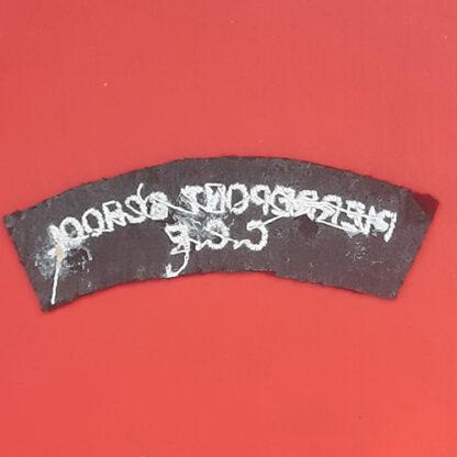 Pierrepont School C.C.F - Woven Shoulder Title. - Image 2