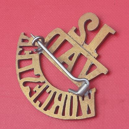 12th Voluntary Aid Detachment Worcester -Gilding Metal Shoulder Title. - Image 2