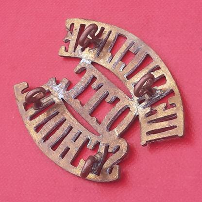 Dean Close School O.T.C - Gilding Metal Shouler Title. - Image 2