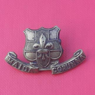 81st ( Loyal Lincoln Volunteers ) Regiment Of Foot - Gilding Metal Collar Badge.