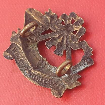 The Kings Light Infantry - Gilding Metal Collar Badge. - Image 2