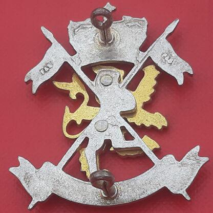 The Scottish Yeomanry - Silver & Gilt Cap Badge. - Image 2