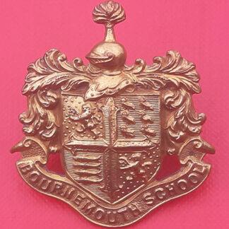 Bournemouth School O.T.C - Gilding Metal Cap Badge.