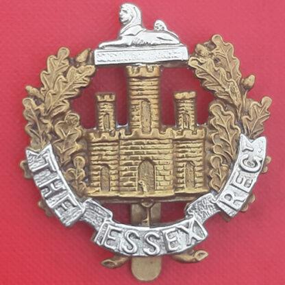 8th Battalion The Essex Cyclists Territorials - Bi Metal Cap Badge.