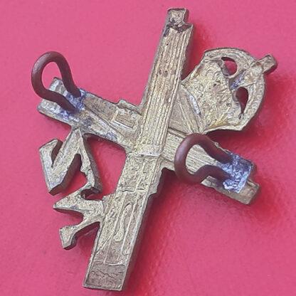 (New Zealand) The New Zealand Machine Gun Corps - Gilding Metal Collar Badge. - Image 2
