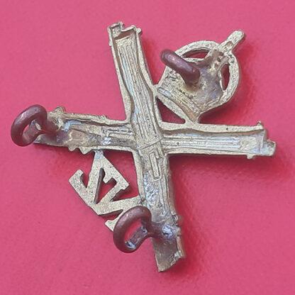 (New Zealand) The New Zealand Machine Gun Corps - Gilding Metal Collar Badge. - Image 2