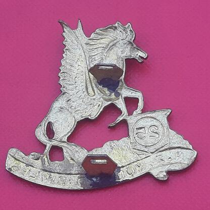 (New Zealand) The 25th New Zealand Mounted Rifles - WW1 Expeditionary Force Bi Metal Cap Badge. - Image 2