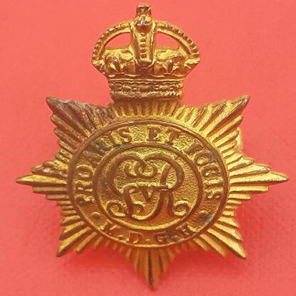 The Middlesex Yeomanry - Officer's George V Gilt Cap Badge.