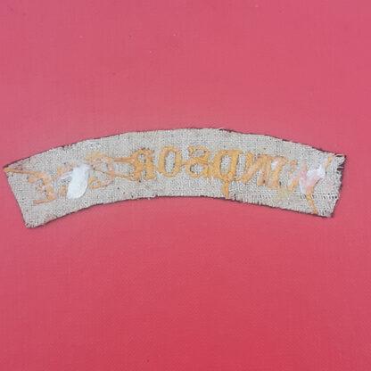 Windsor C.C.F - Woven Cloth Shoulder Title. - Image 2