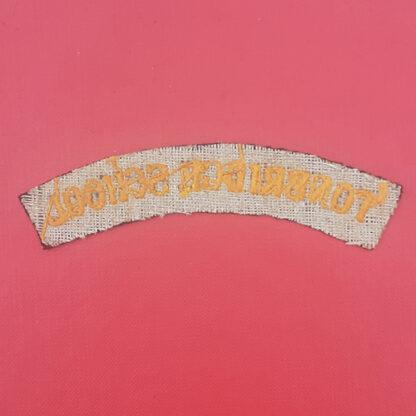 Tonbridge School C.C.F - Woven Cloth Shoulder Title. - Image 2