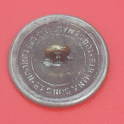 57th  (West Middlesex ) Regiment Of Foot - Officers' Mess Waiters' 28mm Silvered Button. - Image 2