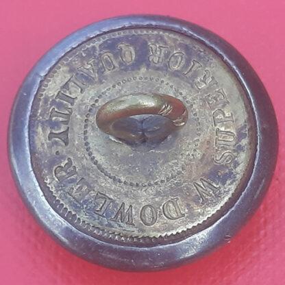 3rd West York Light Infantry Militia - 23mm Silvered Button. - Image 2