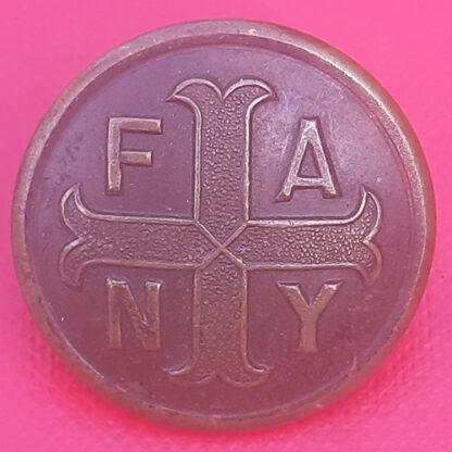 First Aid Nursing Yeomanry - 26mm Gilding Metal Button.
