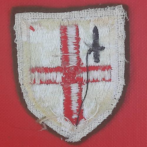 The London Regiment - Woven Cloth Arm Badge. - Image 2