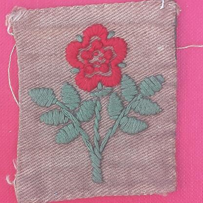 55th (West Lancashire) - Embroidered Formation Badge.