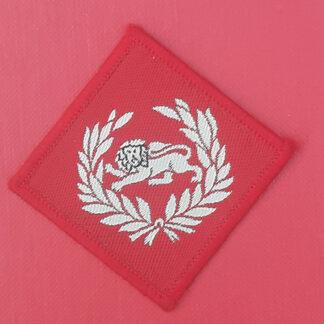King's Own Royal Border Regiment - Cloth Cap Badge.
