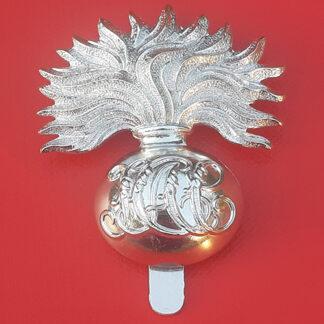 The Honourable Artillery Company - Silver Anodised Cap Badge.