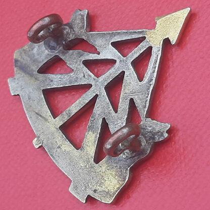 The Reconaissance Corps - Officers Silver & Gilt Collar Badge. - Image 2