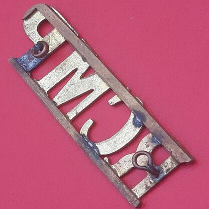 (Canada) The Royal Canadian Mounted Police - Gilding Metal Shoulder Title. - Image 2