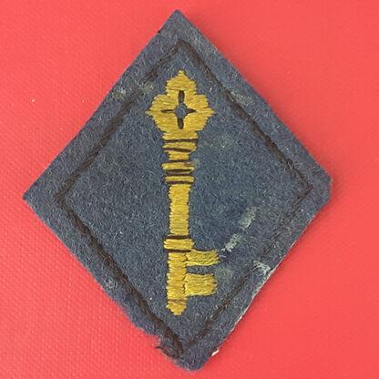 Gibraltar Fortress Engineer Regiment - Woven Formation Badge.