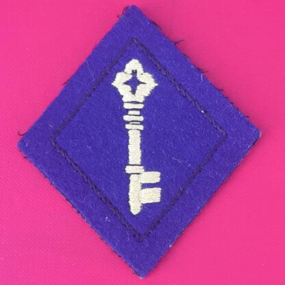 Gibraltar Fortress Engineer Regiment - Woven Formation Badge.