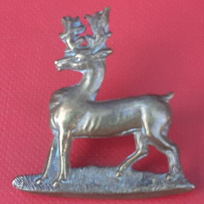 1st Hertfordshire Rifle Volunteer Corps - Gilding Metal Collar Badge