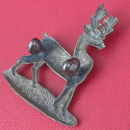 1st Hertfordshire Rifle Volunteer Corps - Gilding Metal Collar Badge - Image 2