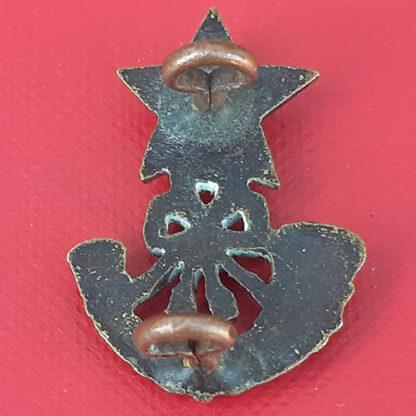 The Cameronians (Scottish Rifles) Blackened Collar Badge. - Image 2