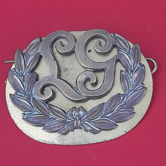 Lewis Gunner - Blackened Brass Trade Badge.