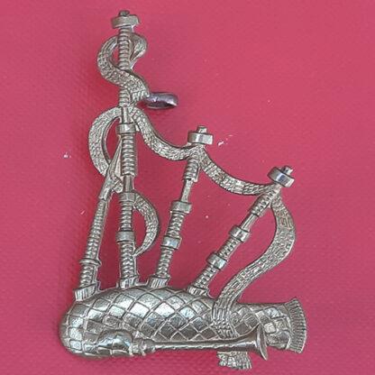 Pipers - Gilding Metal Trade Badge.