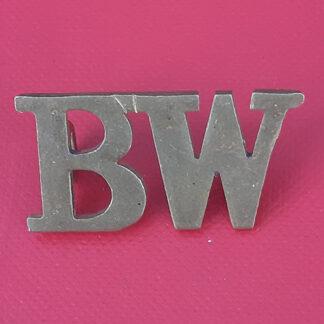 The Royal Highland Regiment (The Black Watch) - Gilding Metal Shoulder Title.