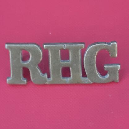 The Royal Horse Guards - Gilding Metal Shoulder Title.