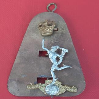 The Royal Signals - Queen's Crown Bi Metal Cap Badge.