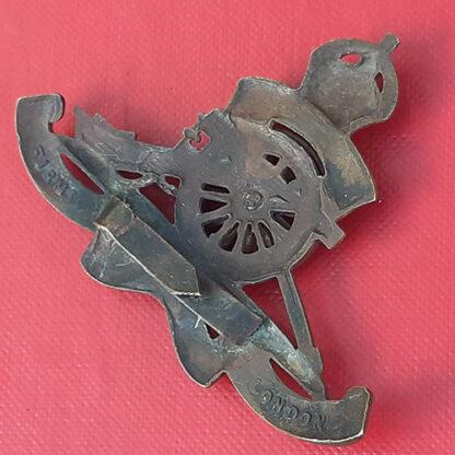 The Royal Artillery - King's Crown Officers Service Dress Cap Badge. - Image 2