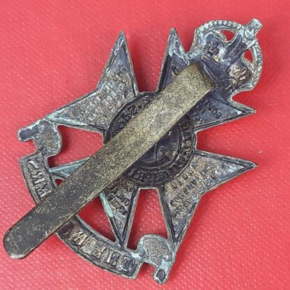 12th (County Of London Regiment) "The Rangers" - King's Crown Gilding Metal Cap Badge. - Image 2