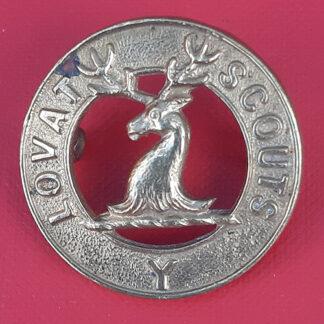 The Lovat Scouts - Gilding Metal Cap Badge.