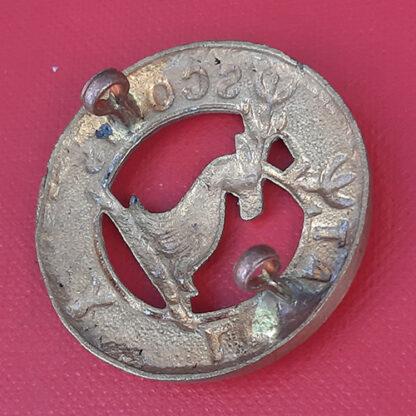 The Lovat Scouts - Gilding Metal Cap Badge. - Image 2