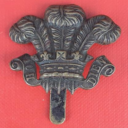 The 15th (County Of London) Civil Service Rifles - Blackened Brass Cap Badge.