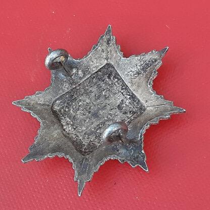 13th (County Of London Battalion) Kensington - Officer's Silver Plate Cap Badge. - Image 2