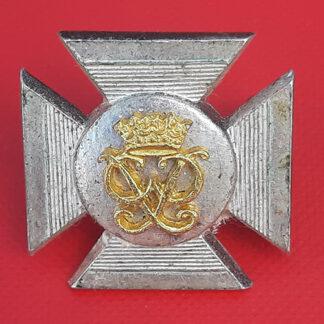 The Wiltshire Regiment - Officer's Silver & Gilt Cap Badge.