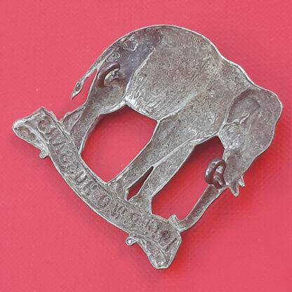 19th Hussars - White Metal Cap Badge. - Image 2