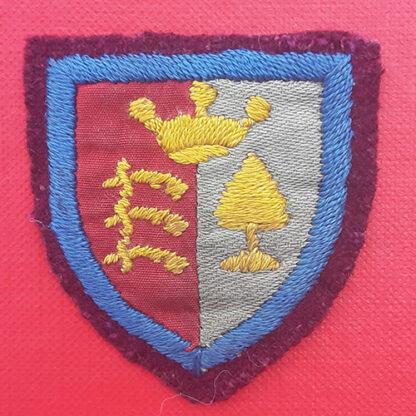 Harrow County School C.C.F- Cloth Badge.