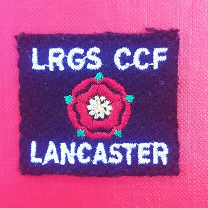 Lancaster Royal Grammar School C.C.F - Cloth Badge.